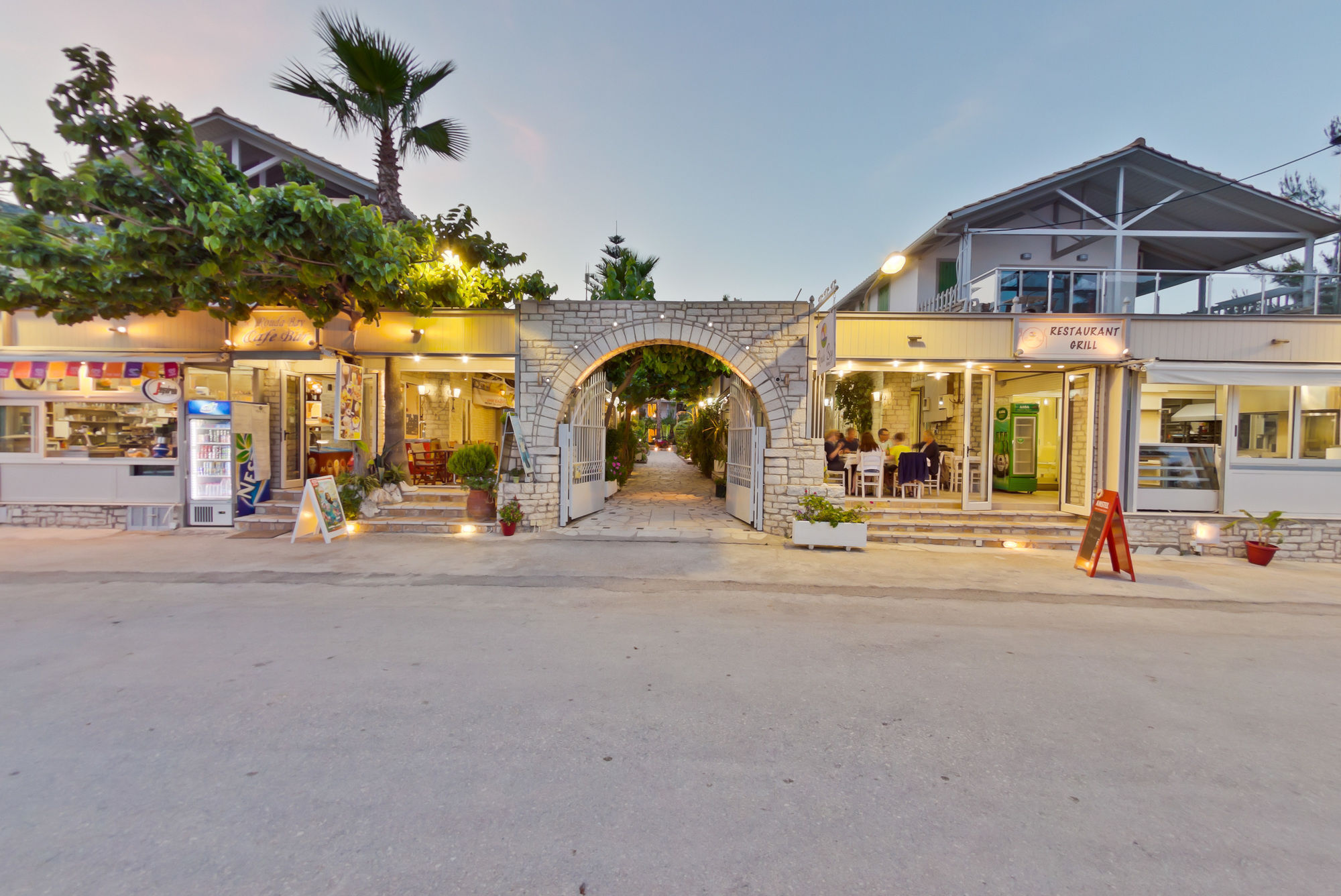 Rouda Bay Beach Hotel Mikros Gialos Exterior foto