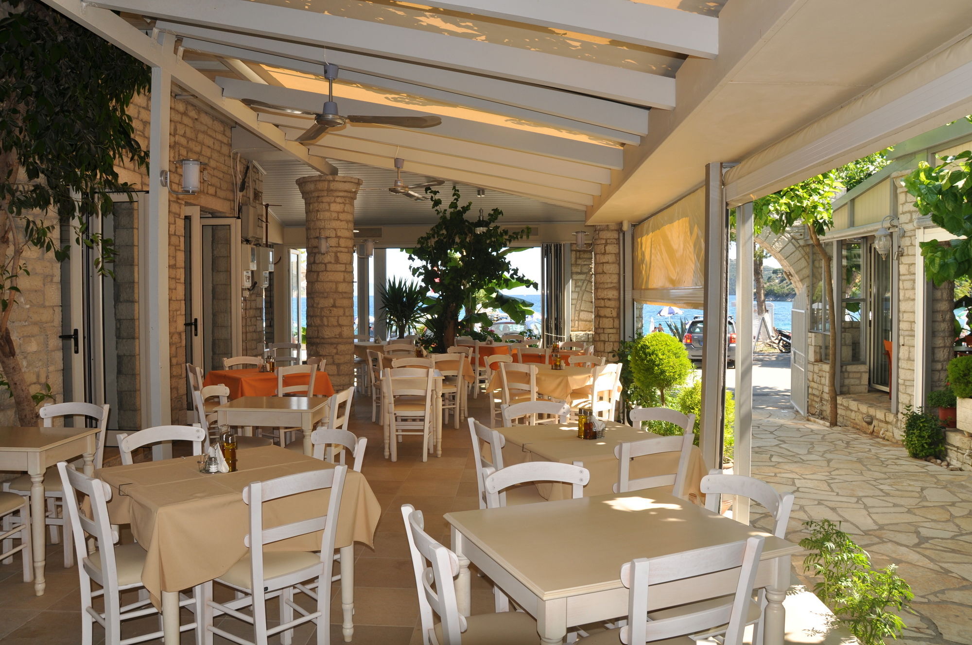 Rouda Bay Beach Hotel Mikros Gialos Exterior foto